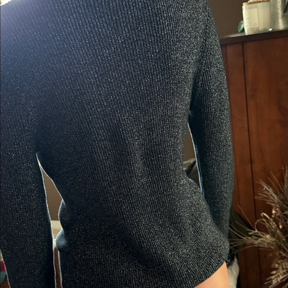 Lauren Michelle Medium Long Sleeve Metallic Beaded - Picture 2 of 7